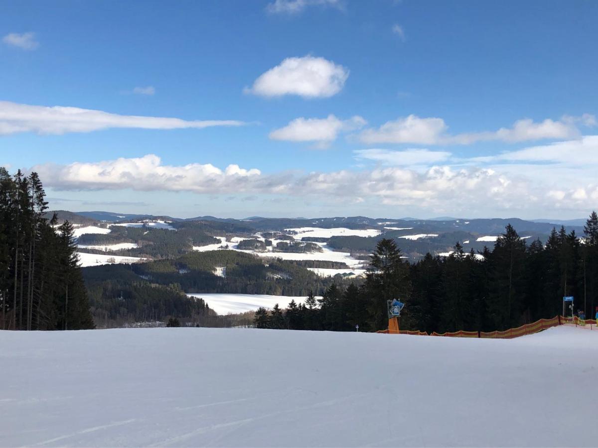 Fontána Lipno Hotel Černá v Pošumaví